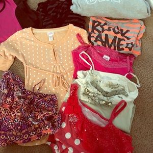 🎈SALE Huge justice Girl bundle🎈Sz 10/12