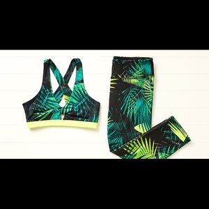 Fabeltics July 2016 jungle theme sports bra