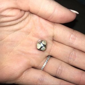 retired heart pandora charm