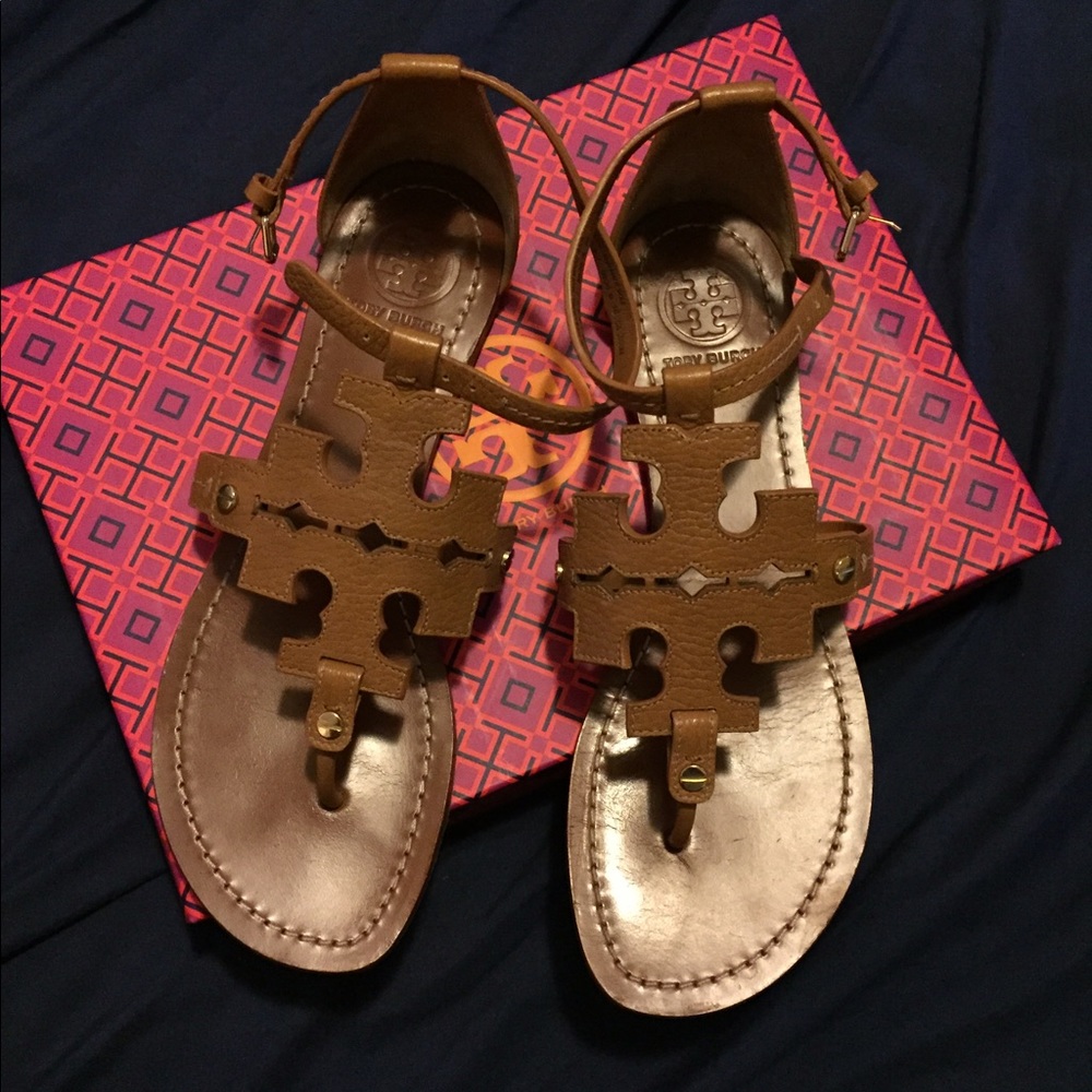 !!!!Tory Burch brown sandals!!!