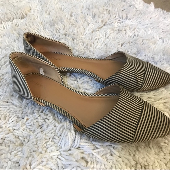 Submit ANY Offer! Merona Striped Flats - Picture 2 of 4