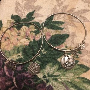 Love alex and ani bracelets