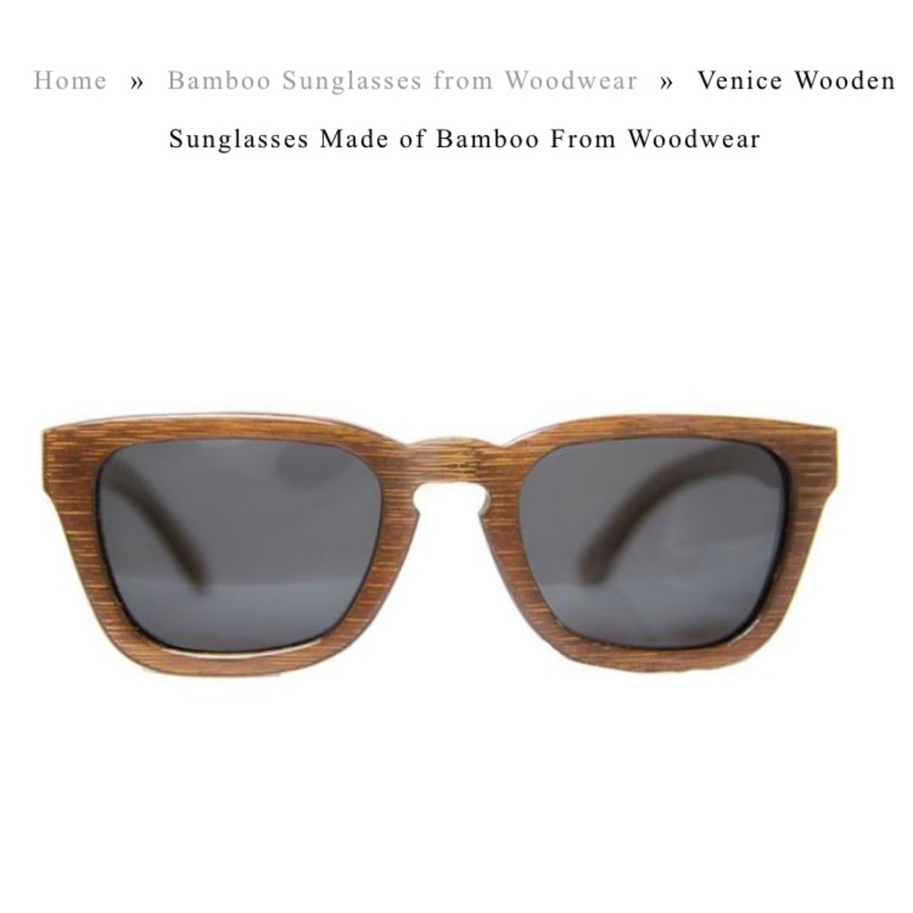 Bamboo Sunglasses Unisex