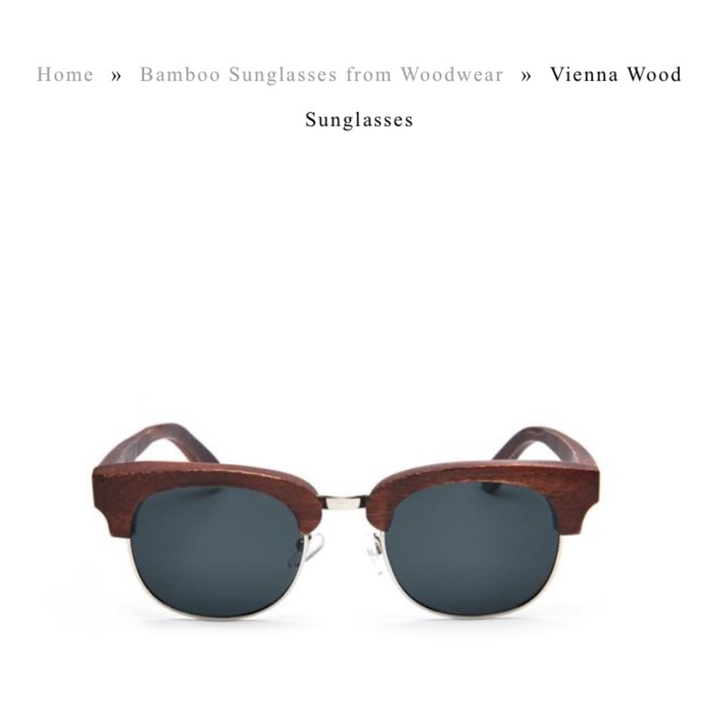 Bamboo Sunglasses Unisex