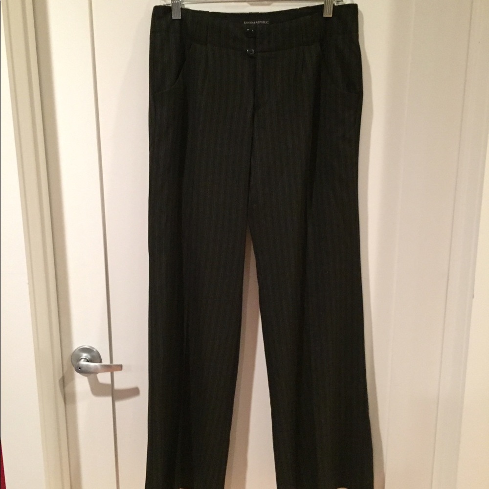 JUST REDUCED!! Pinstripe pants by Banana Republic