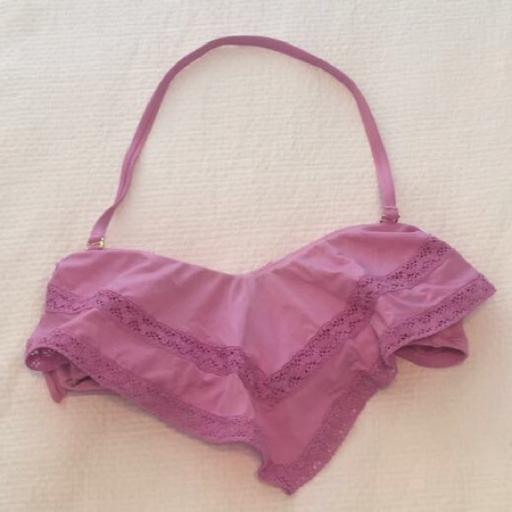 Purple swim top
