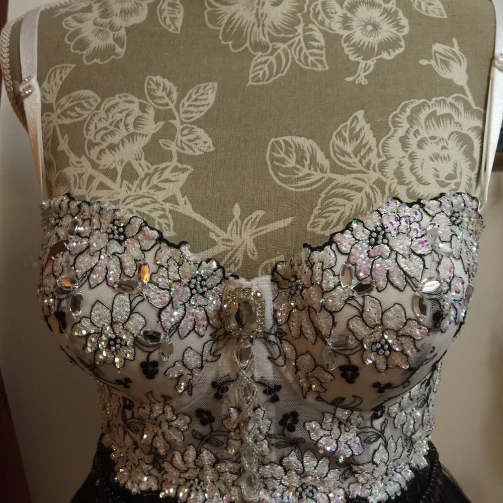 Marciano beaded bustier