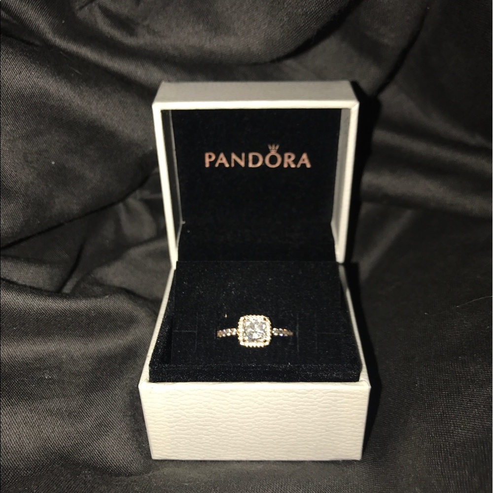 SOLD: Rose Gold Pandora Ring