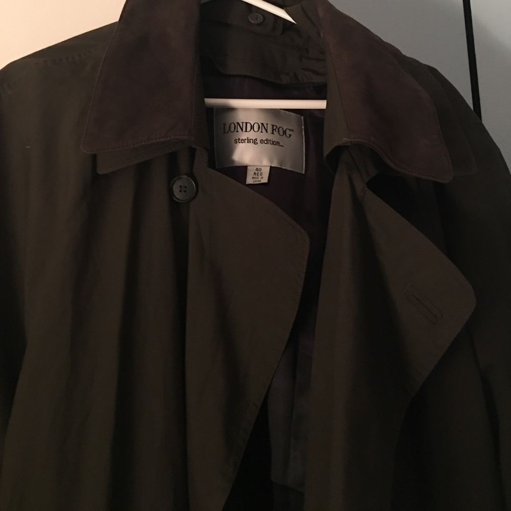 Man Long trench coat