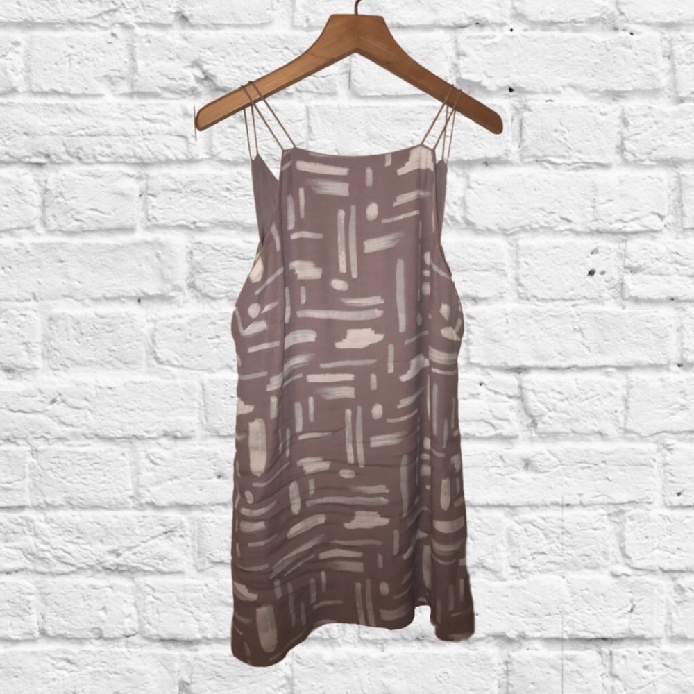 SOLD UO Mini Dress in Purple Multi