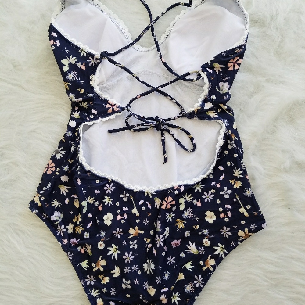 LAST 1!  NWT! FLORAL MONOKINI - Picture 7 of 7