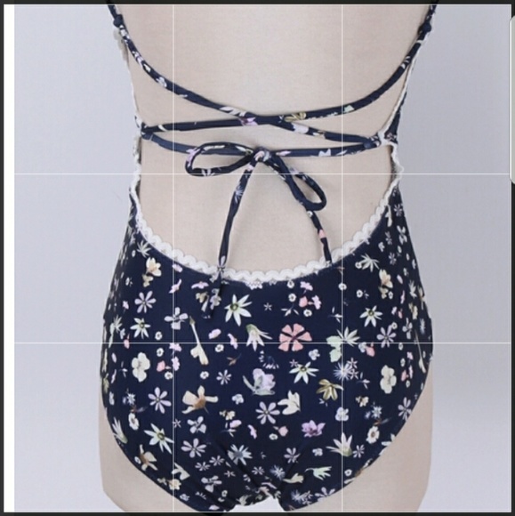 LAST 1!  NWT! FLORAL MONOKINI - Picture 5 of 7