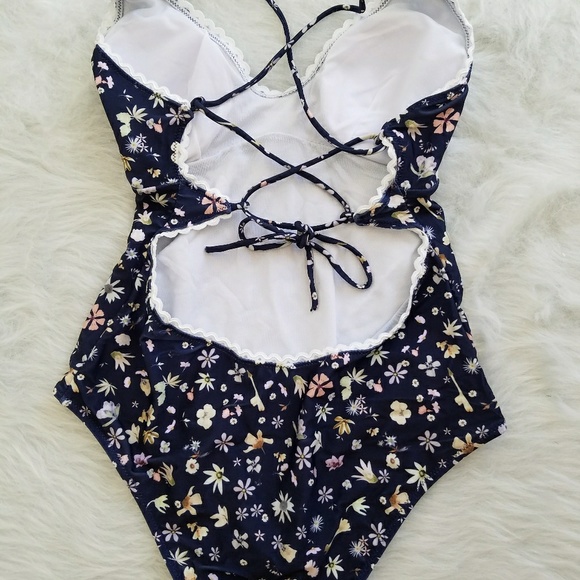 LAST 1!  NWT! FLORAL MONOKINI - Picture 7 of 7