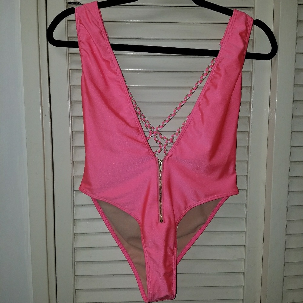 SEXY HOT PINK Swimsuit