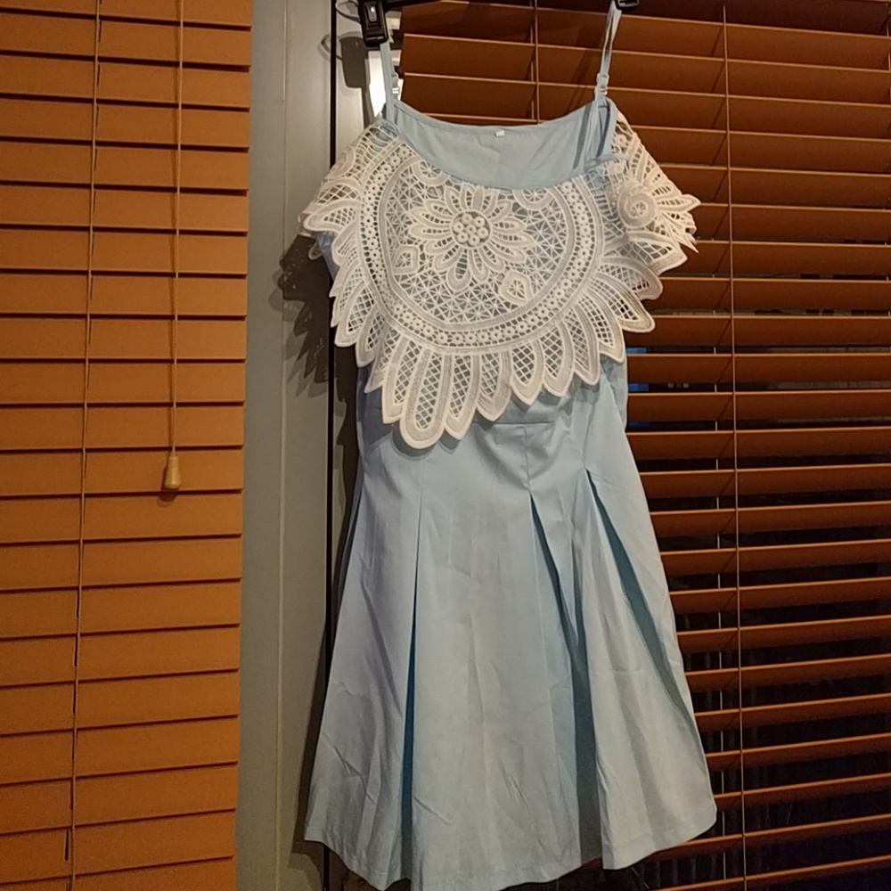 Crochet Skater Summer Dress