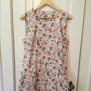 Floral Fit & Flare Dress (with pockets!)