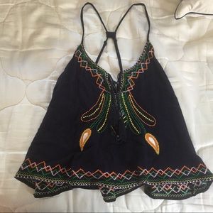 **SOLD** Adorable tribal crop top