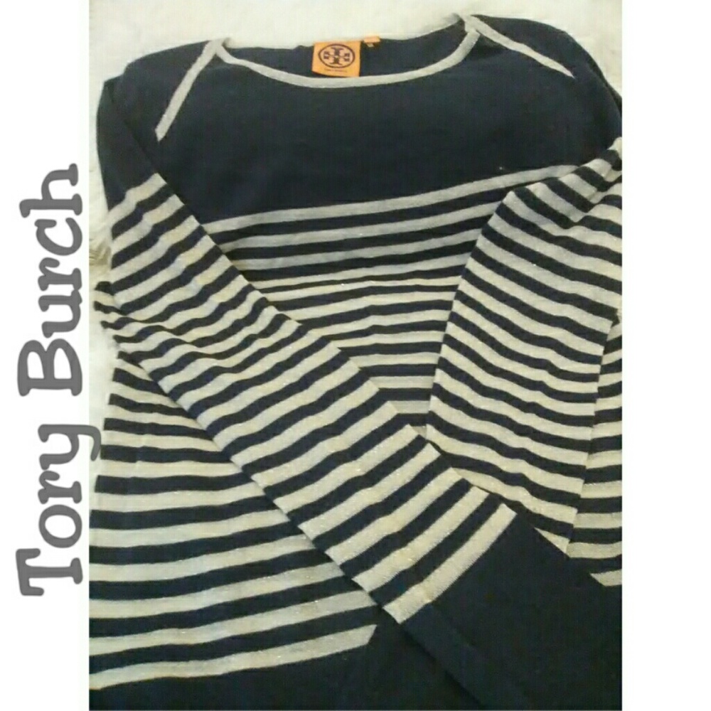 Tory Burch Summer Weight Nautical Sweater