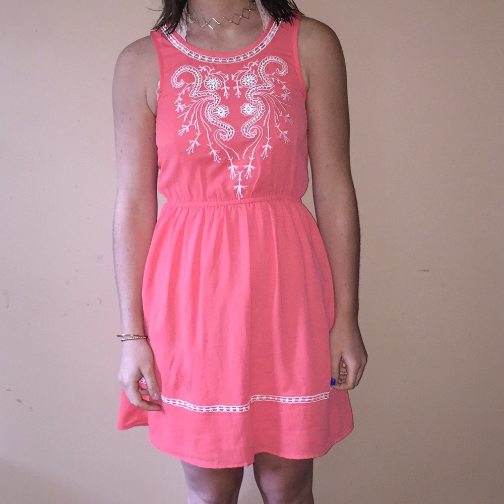 Coral Dress