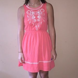 Coral Dress