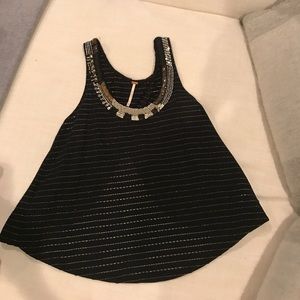 Free people open back tank