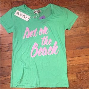 Wildfox Tall Order T Shirt in Mojito