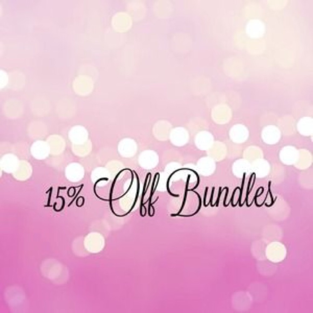 !!!!15% off ALL bundles!!!!