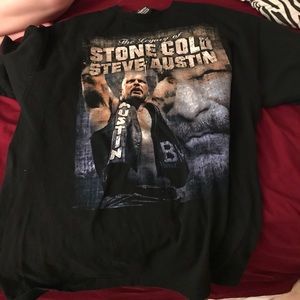 Vintage stone cold Steve Austin gear t shirt