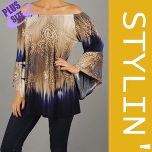 TIE DYE SLINKY TUNIC