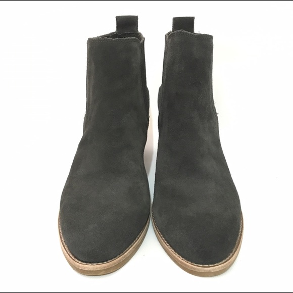 dolce vita gray suede booties