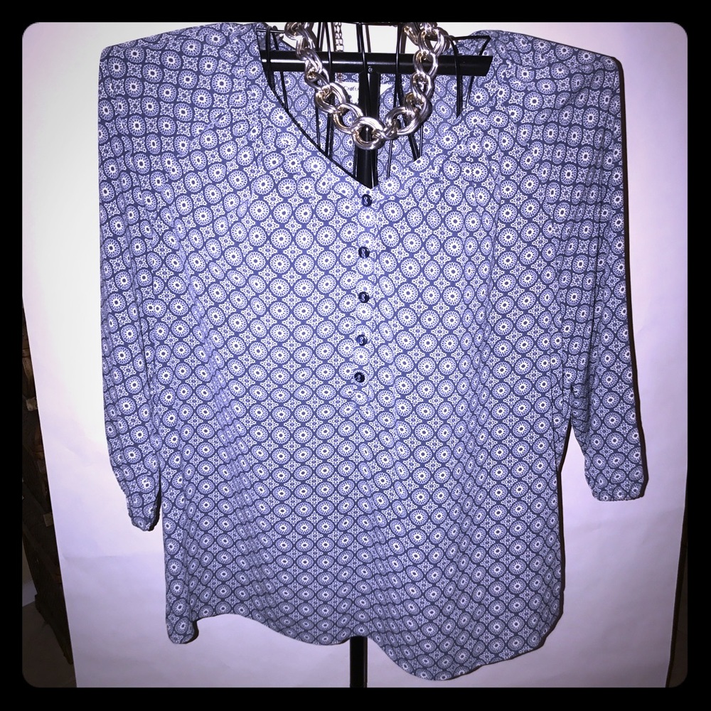 3/4 sleeve blouse
