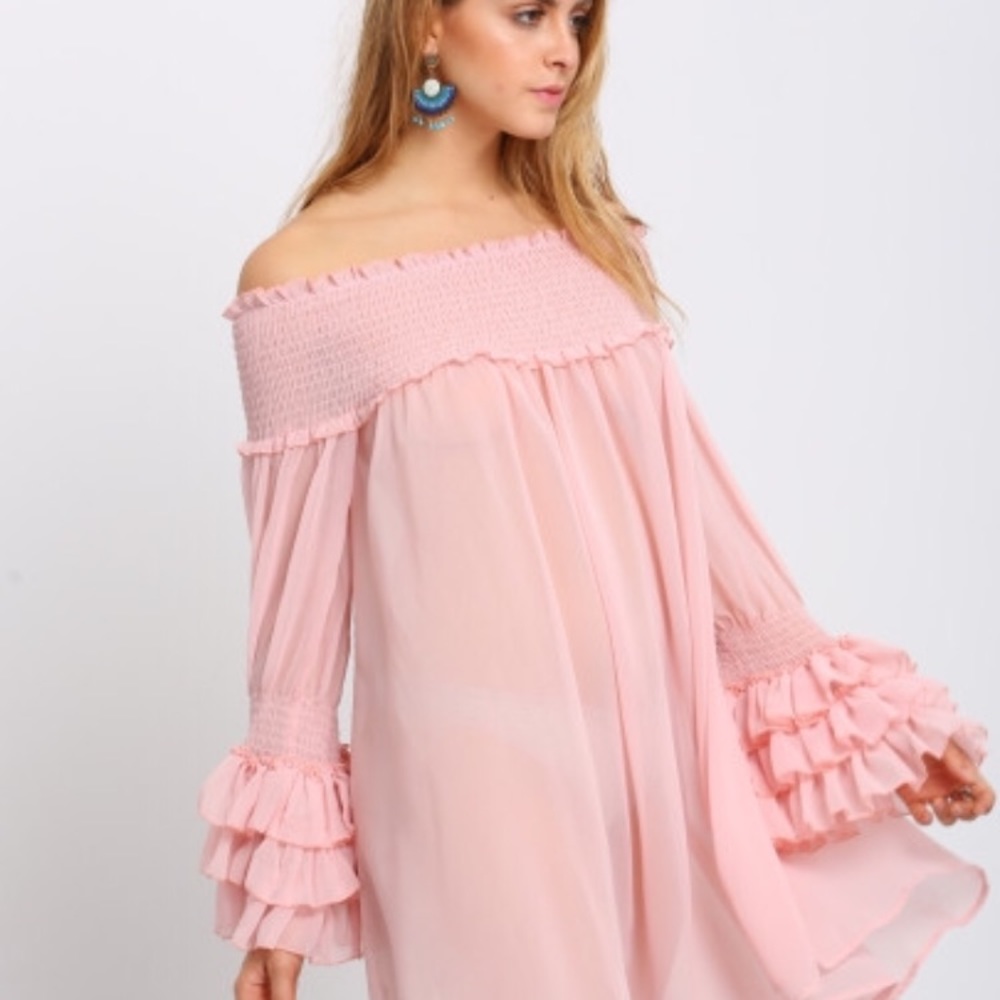 💓Off the shoulder dress/coverup