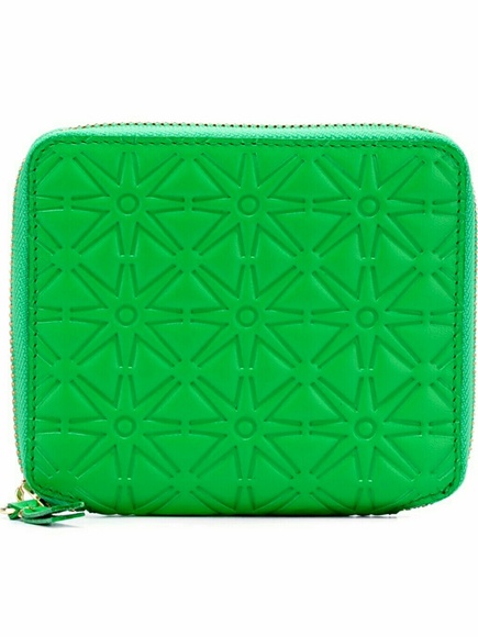 comme des garcons green wallet