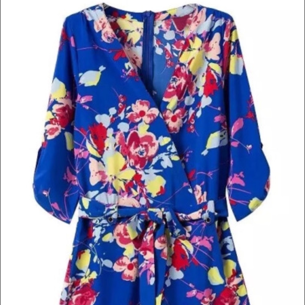 ✨Blue Floral Romper🔹