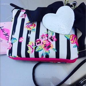 Betsey Johnson mini cross body bag
