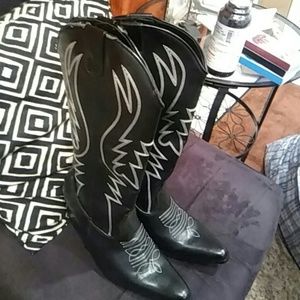 Costume cowgirl boots
