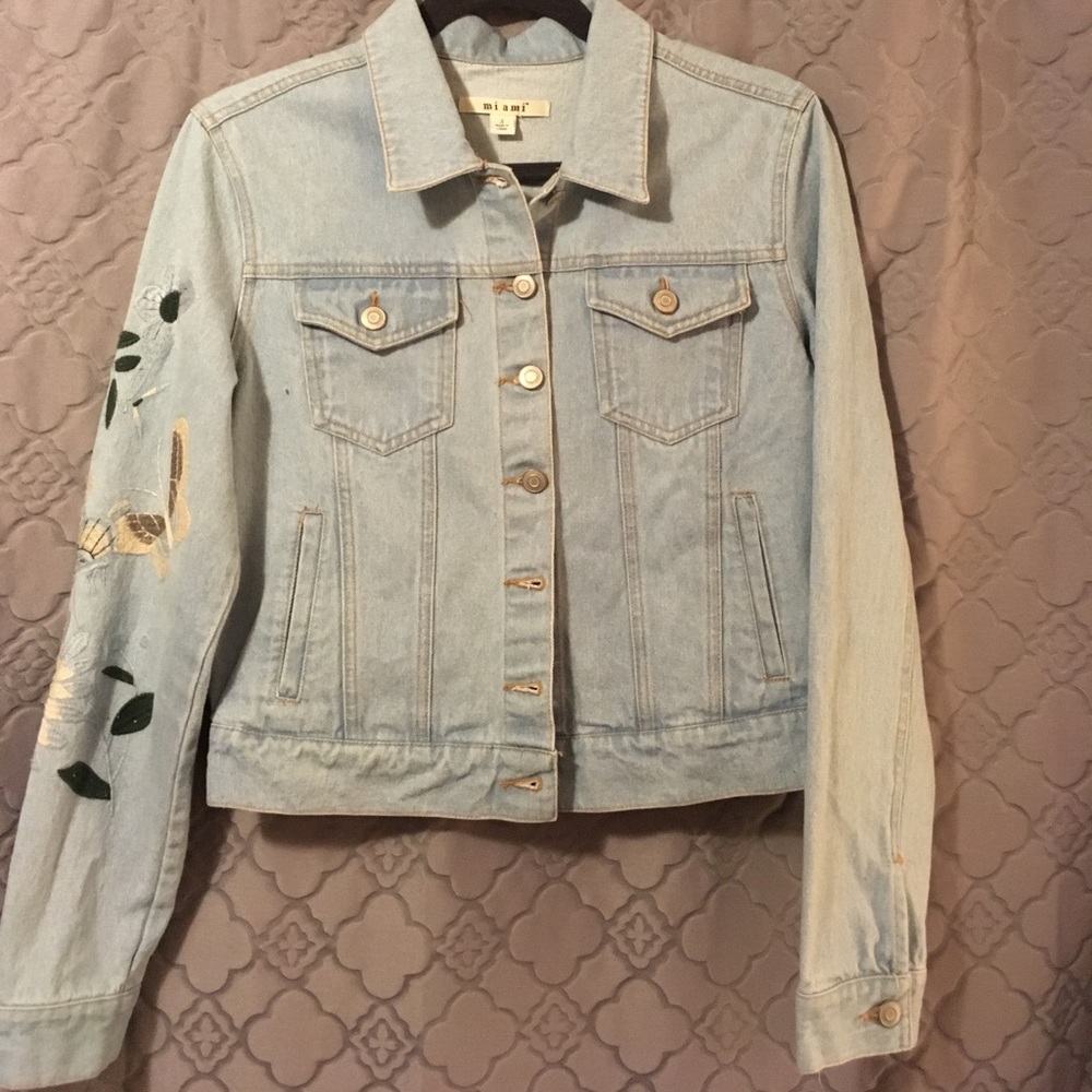 Embroidered Jean Jacket