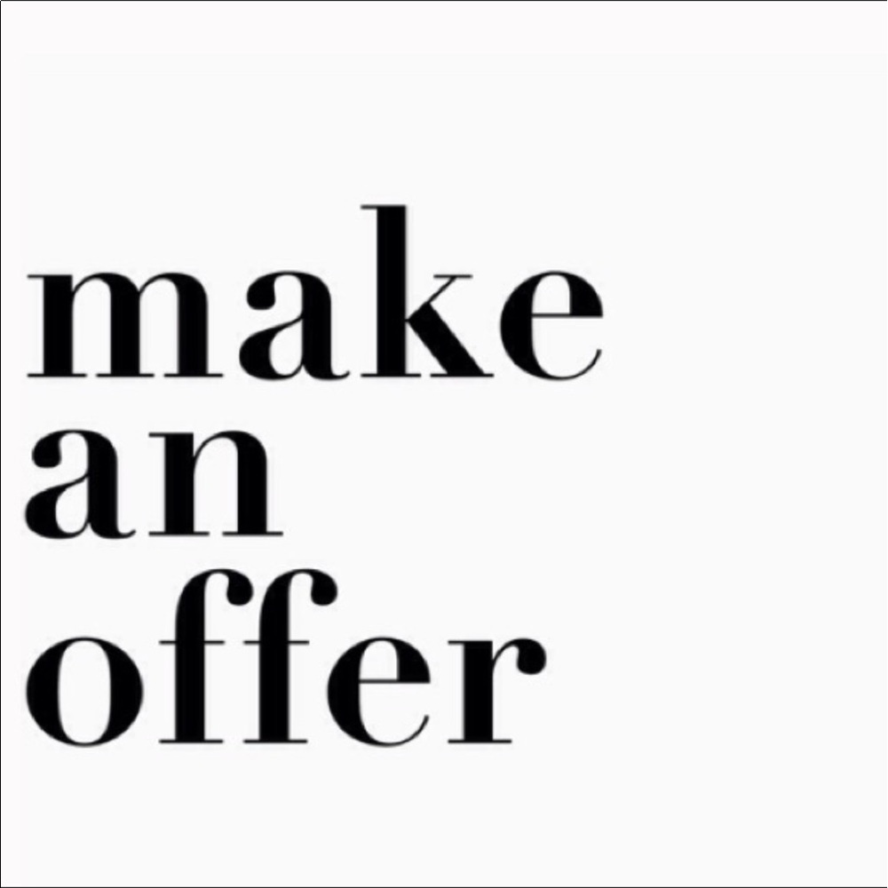 Don't like the price please make an offer :-)