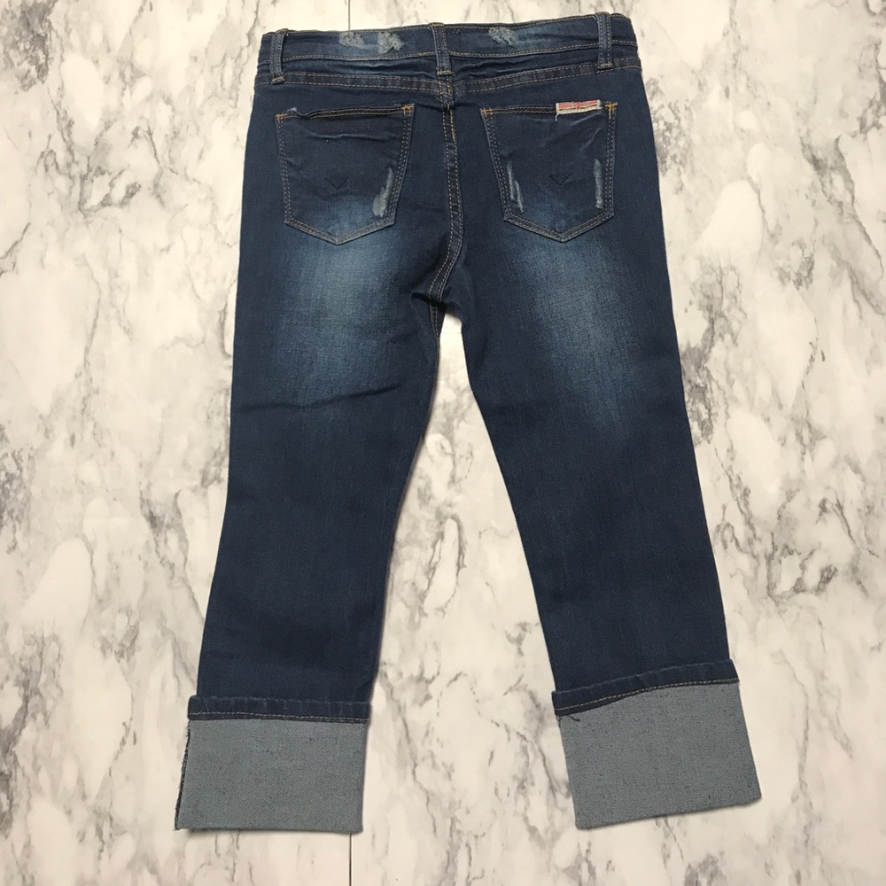 Girls Hudson Kids Skinny Crop - Size 6X - Picture 4 of 7