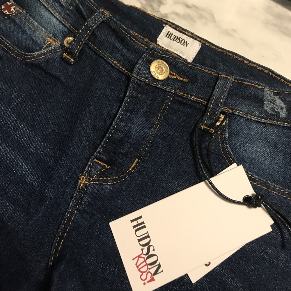 Girls Hudson Kids Skinny Crop - Size 6X - Picture 7 of 7
