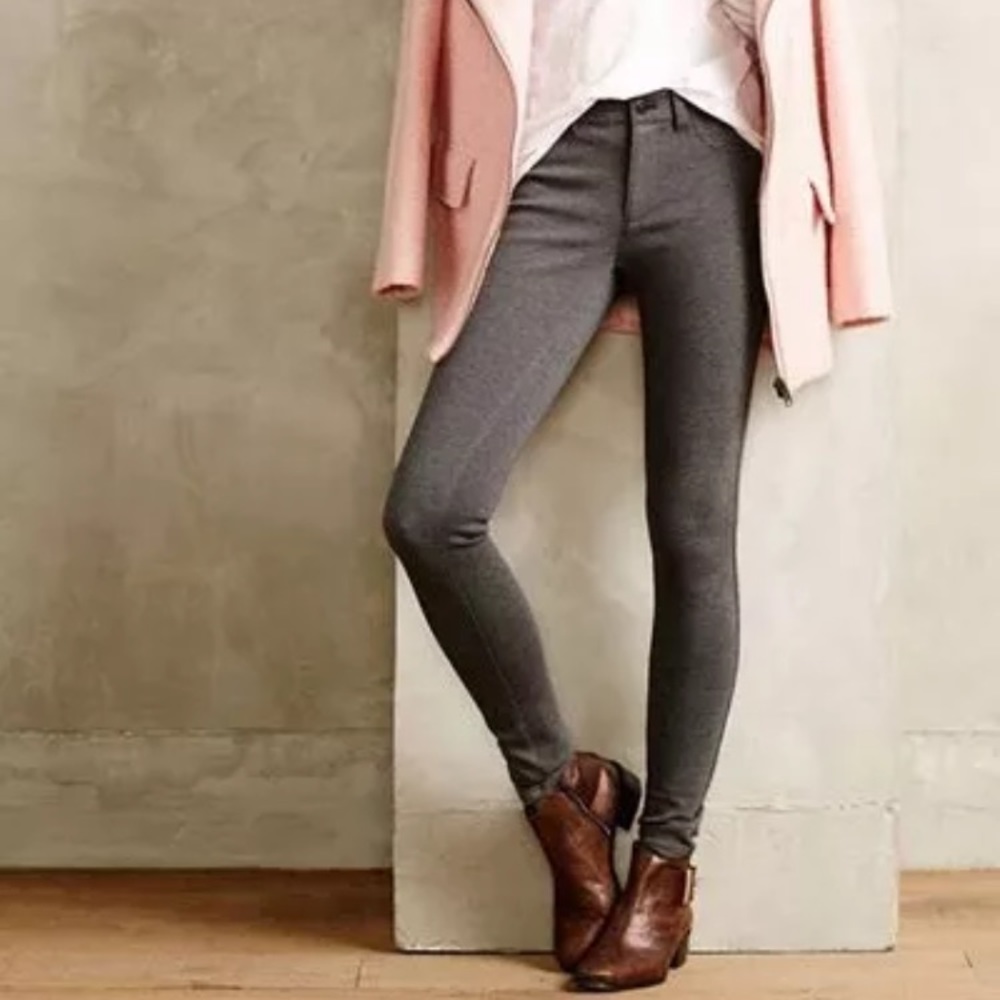 Anthropologie pilcro serif gray leggings