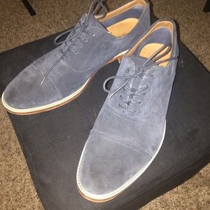 Blue Suede Aldo Shoes