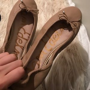 Sam Edelman Flats 8 tan nude