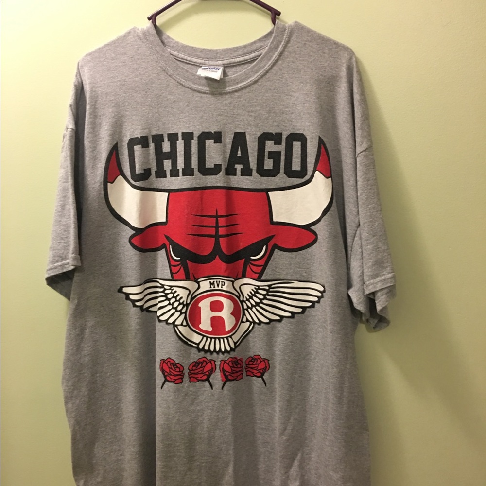 Chicago bulls men's tshirt