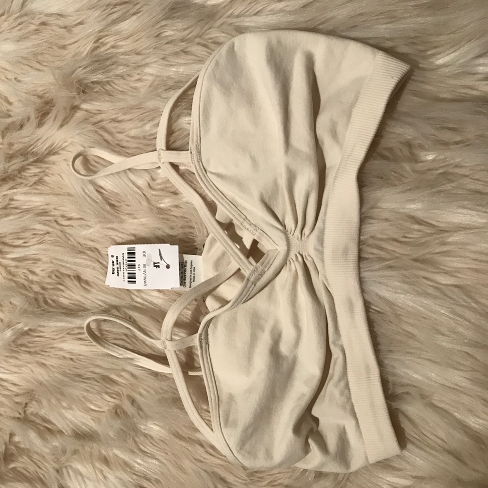 LF Bralette ivory Emma & Sam cross front