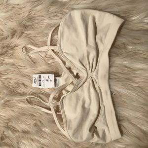 LF Bralette ivory Emma & Sam cross front