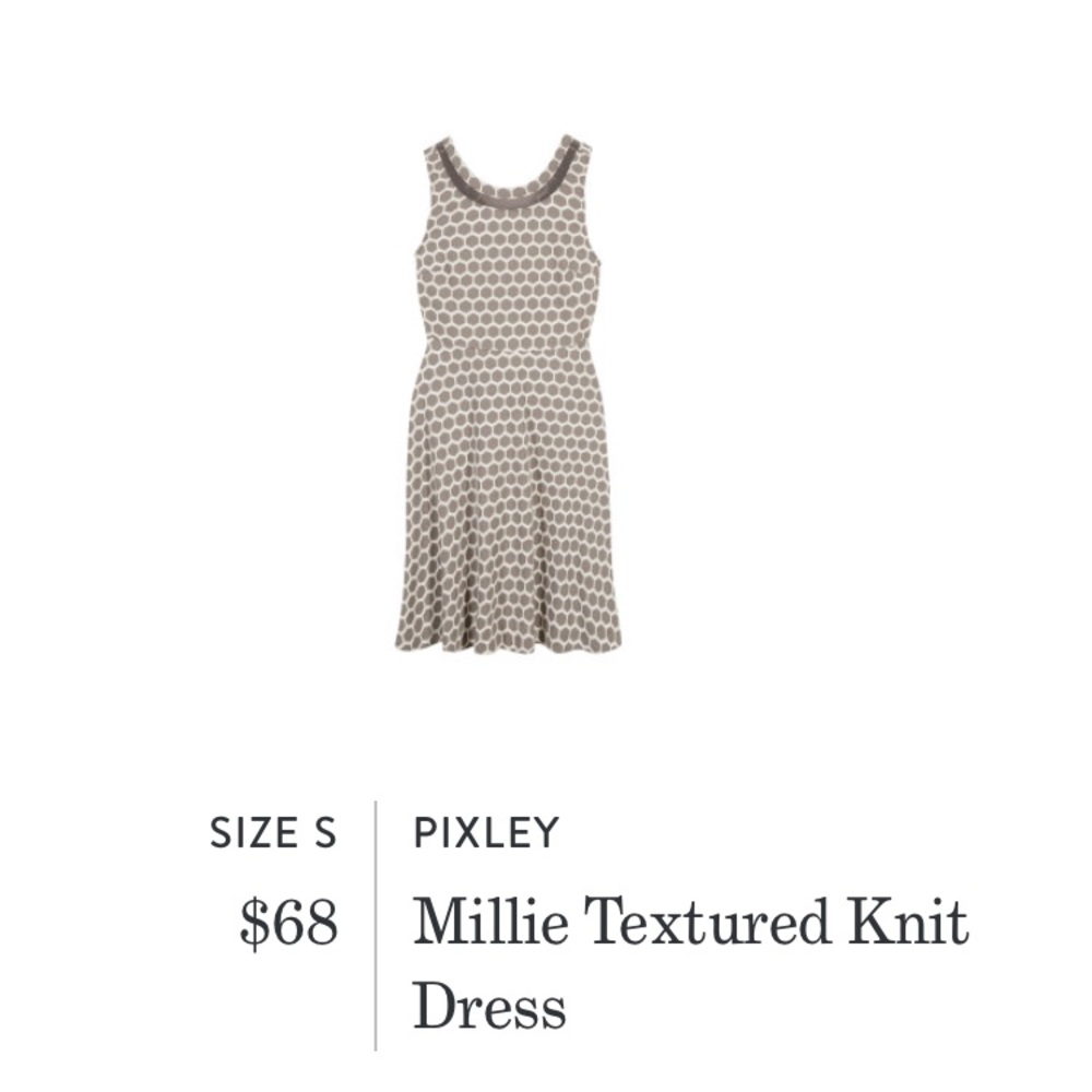(NWOT) Textured Knit Dress
