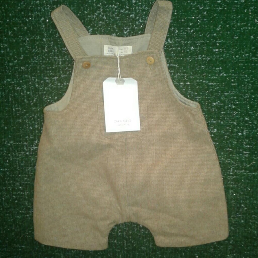 Brand new baby Zara mini overalls