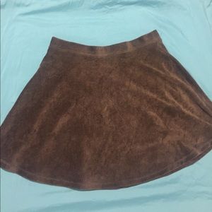 Olive corduroy circle skirt!