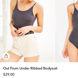 Out from Under ribbed bodysuit